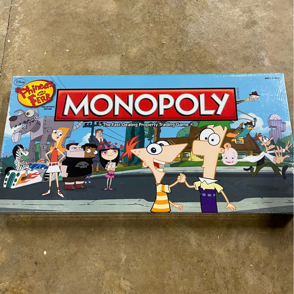 Fineas and Ferb monopoly